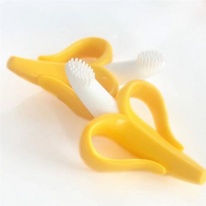 silicone banana teether