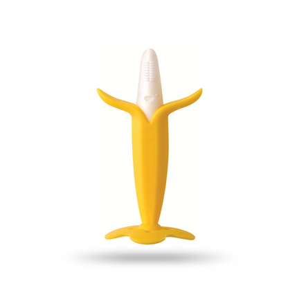 silicone banana teether