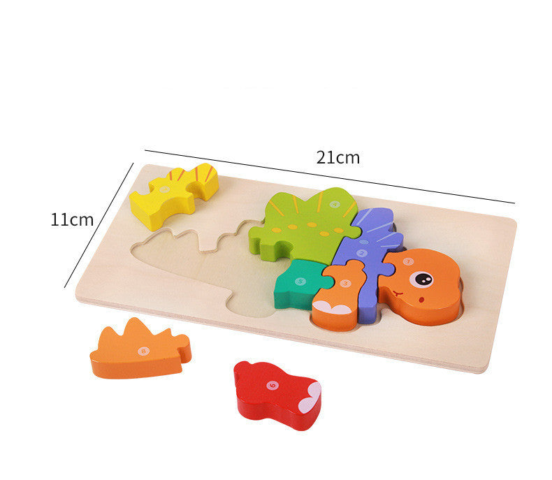 3D Holztierpuzzles