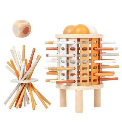 Children's Wooden Early Education Enlightenment Hand-eye Coordination Thinking Training