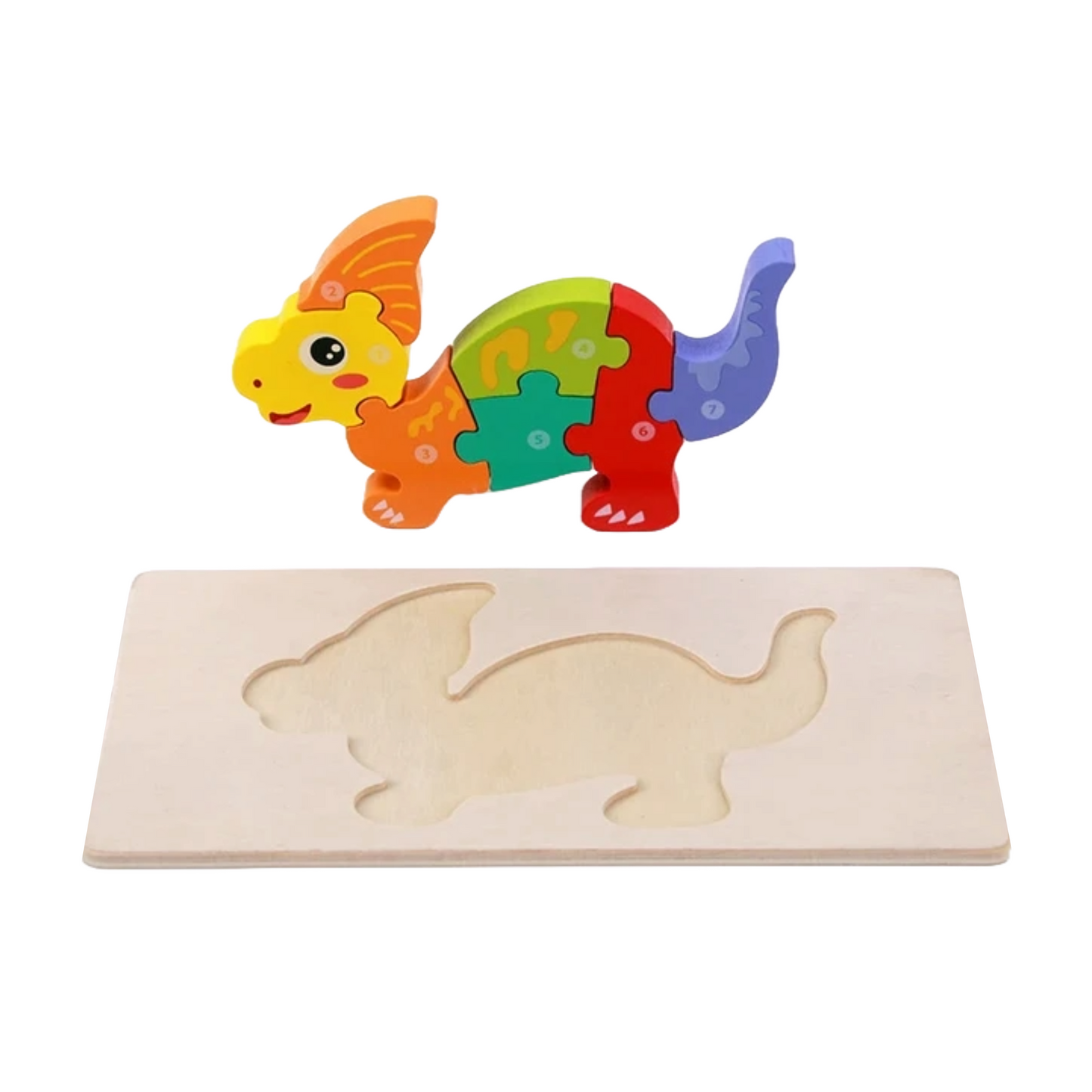 3D Holztierpuzzles