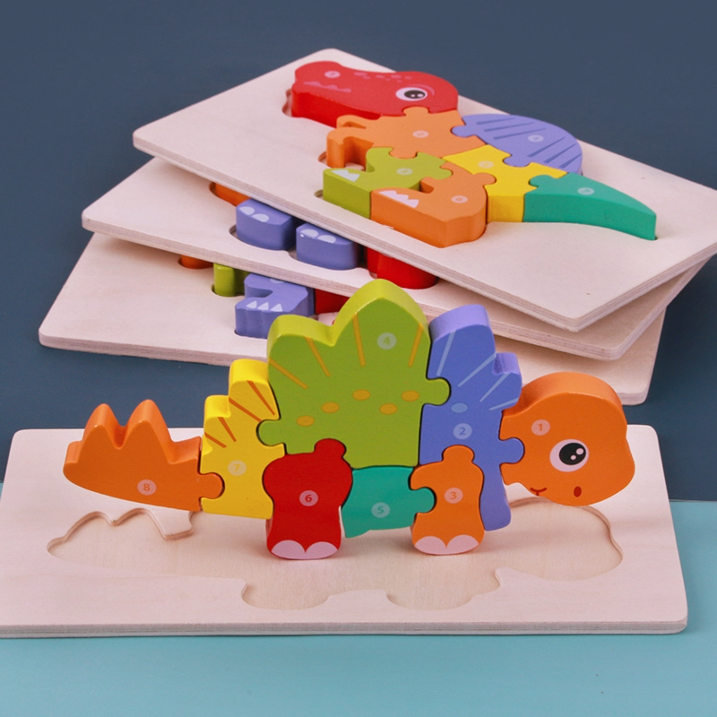 3D Holztierpuzzles